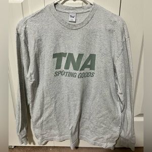 Oversized Grey TNA long sleeve
